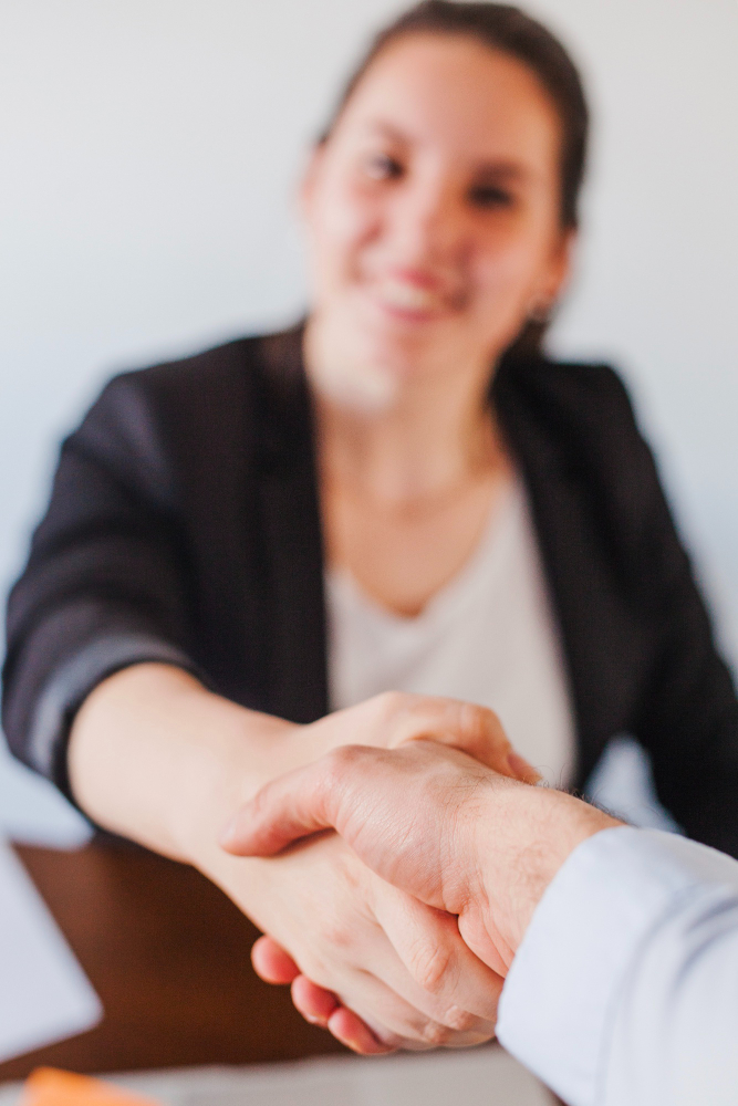 office-worker-shaking-hands